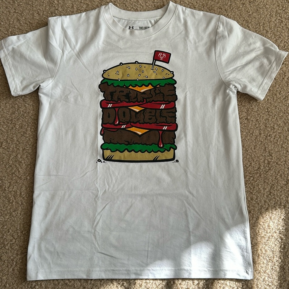 Under armour white shirt